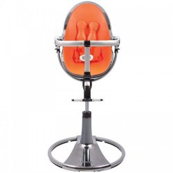 Orange - Стульчик для кормления Bloom  Fresco Chrome Mercury
